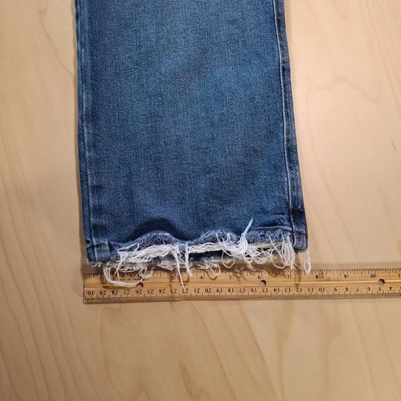 Good American Straight Jeans High Rise Women's 8/29 - Picture 9 of 10